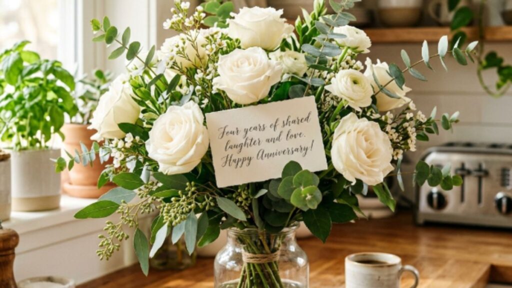 Heartfelt 4th Anniversary Wishes for Your Partner