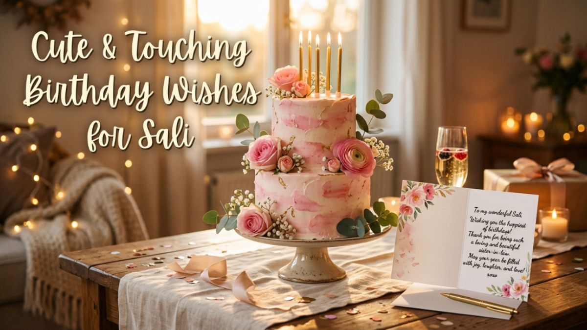 285+ Heartfelt Birthday Wishes for Sali (Sister-in-Law) Cute & Touching Messages 2026