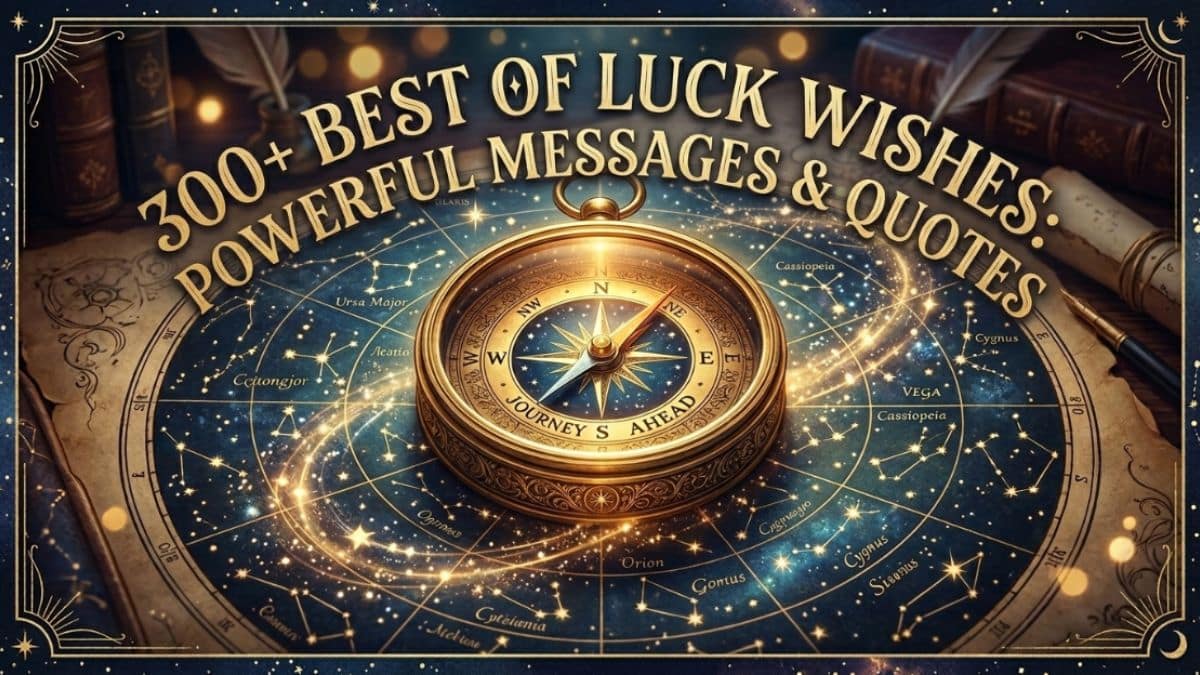 300+ Best of Luck Wishes Powerful Messages & Quotes