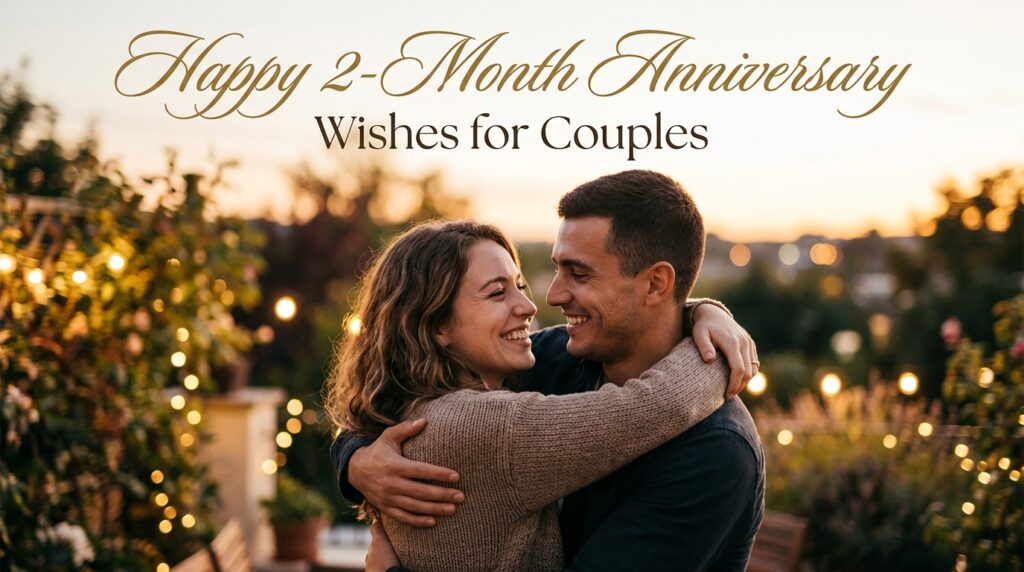 Heartfelt 2-Month Anniversary Wishes for Couples