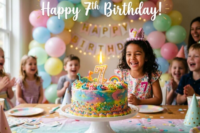 Happy 7th Birthday Wishes