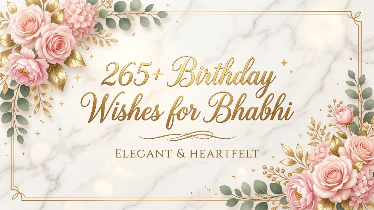 265+ Birthday Wishes for Bhabhi – Best Heartfelt & Funny Messages